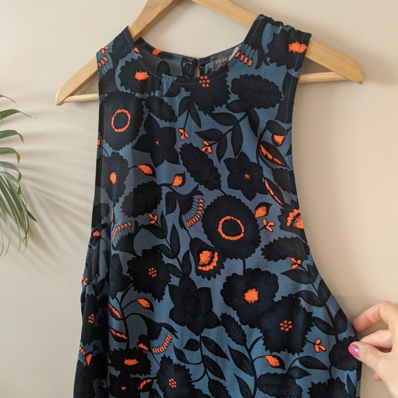 Graphic Floral Tunic/Dress - Picture 5 of 5